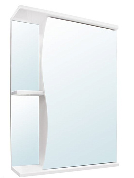 шкаф зеркальный волна 50см правый