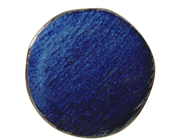 круглое блюдо 35,5х2,5см aquamarine в подуп(х12)фарфор