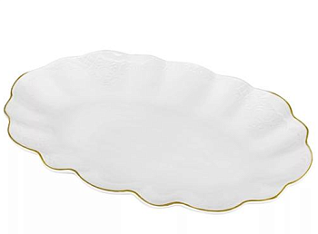блюдо 35см maria gold в подуп(х8)фарфор