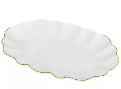 блюдо 35см maria gold в подуп(х8)фарфор