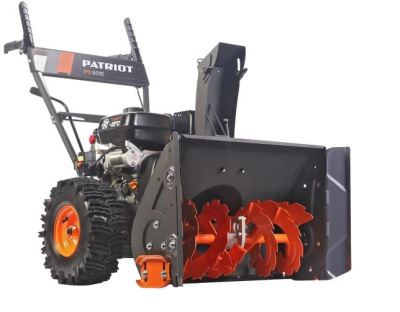 снегоуборщик patriot ps 601e , двигатель 7,0 л.с. до - 25с°,электростарт, ковш 42х66 max ,колеса winter extereme 2 ,14х5,50-6