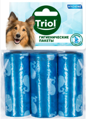 сменные гигиенические пакеты, уп. 3 шт, серия hygiene, triol