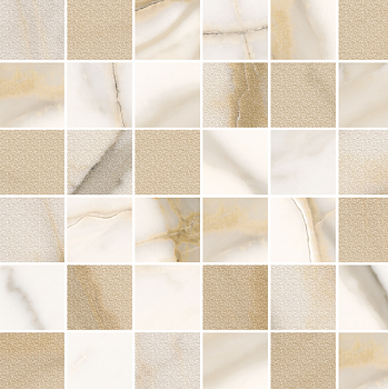 мозайка кер. apulia oro mosaic 30х30 (azori)