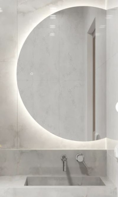 зеркало с подсветкой jill led 600х900 с сенсором