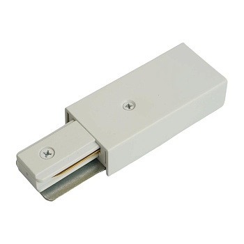 cоединитель - коннектор для шинопровода, белый, ld1022 для cab1007