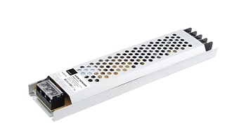 блок питания 24 в, 100 вт, ip20, 4,16а, алюминий, слим, серый,195*53*22 мм, 03-71