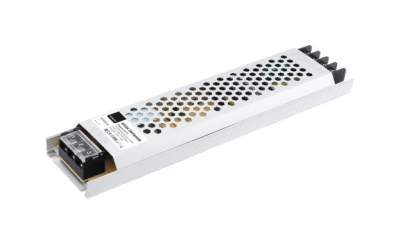 блок питания 24 в, 100 вт, ip20, 4,16а, алюминий, слим, серый,195*53*22 мм, 03-71
