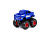 "монстр внедорожник" - "пикап", автомобиль инерционный (синий) (в коробке)