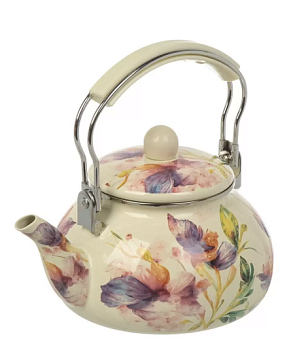 чайник сталь, эмалированное покрытие, 2.5 л, daniks, iris, индукция