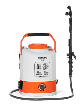 опрыскиватель аккумуляторный dsa 5 li daewoo