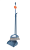 набор для уборки пола совок, щетка с ручкой, кобальт, марья искусница, ленивка, hd5812-17-4021tpx