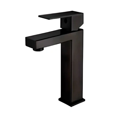 смеситель для раковины hb10803-7 однорычажный цвет черный