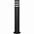 садово-парковый светильник напольный эра адрия e27 max 30вт ip54 600х132x90мм gbf-102-bl-0600 черный