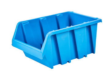лоток для метизов пластик accurate 150x95x70 мм синий