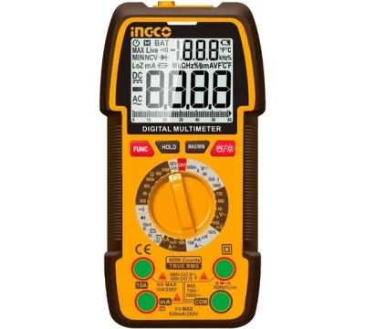 мультиметр цифровой 1000в ingco dm310002