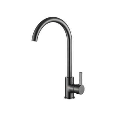 смеситель для кухни l4299d однорычажный цвет оружейная сталь