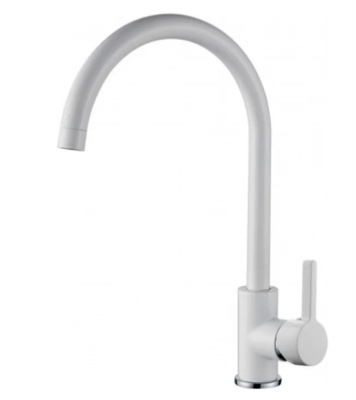 смеситель для кухни l4299w однорычажный цвет белый