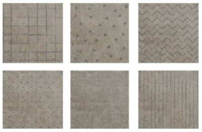 кер. плитка адажио бежевая орнамент 200*200 в уп. 1,04 м2 (axima)