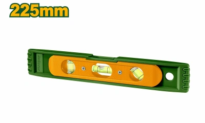 уровень 22.5 см строительный 3 глазка, магнитный jadever