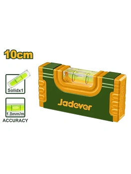 уровень 10 см строительный 1 глазок jadever