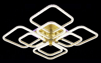 светильник потолочный мс-xi3602/4+4b matt fgd (rgb) led 120w+5w 3000k+40 [01100744]