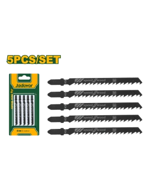 полотно д/лобзика по дереву быстрый рез 5 шт 74мм 6tpi jadever