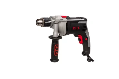 дрель сетевая ударная p.i.t. psb13-c8, 900вт