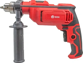 дрель сетевая ударная edon dl-1137, 1100вт