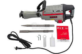 молоток отбойный сетевой p.i.t. gsh65-c5, 1800вт, 50дж