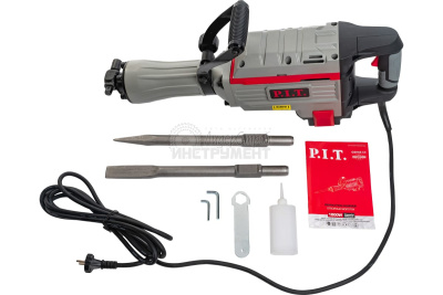 молоток отбойный сетевой p.i.t. gsh65-c5, 1800вт, 50дж