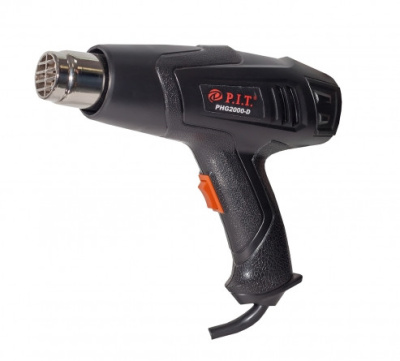 фен технический сетевой p.i.t. phg 2000-d стандарт, 2000вт
