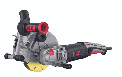 штроборез сетевой p.i.t. pwc150-c, 1700вт, 150мм, 2 диска