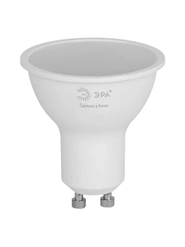 лампа светодиодная эра green line gu10 12вт 3000к тёплый