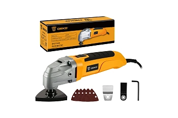 реноватор сетевой deko dkot500w+9 предметов , 650вт, 3 насадки