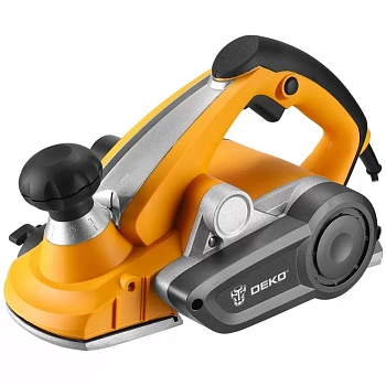 рубанок сетевой deko dkep1400w set1, 1400вт, 110мм