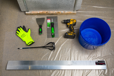 штукатурка цементная plitonit t1+ армированная 25кг (48шт/под)