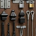 фурнитура для ворот, ограждений и перил
