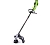 акк. триммер greenworks gd40bcb, 35см, 40в, 1*5ач li-ion, леска 2мм, нож, 5,8кг