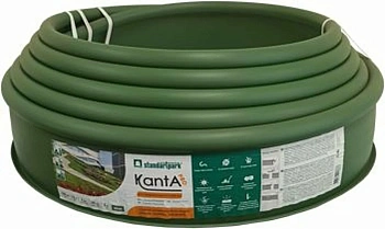 бордюр kanta pro б-1000.15.03-пп пластиковый оливковый 82544-ол