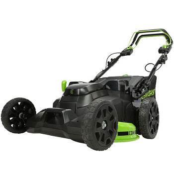 газонокосилка аккумуляторная самоходная greenworks twinforce,82v,61 см, б/щ (без акб и зу)