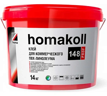 клей homakoll 148 prof ведро 14кг