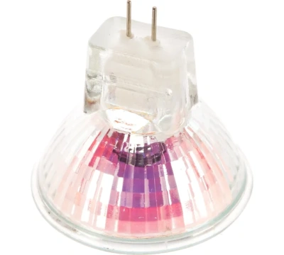 галогенная лампочка эра gu4-mr11-20w-12v-30cl, 20вт, gu4 софит теплый белый свет c0027361