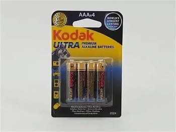 батарейки kodak lr03-4bl ultra premium alkaline [ k3a-4 u] (40/200/32000)