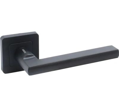 аллюр арт "венсан" bl / bl (26150) матовый черный комплект ручек (20),