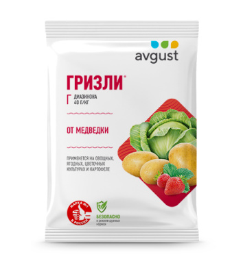 инсектицид август гризли от медведки 100г