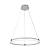 люстра подвесная светодиодная 6038/1 wht+chr 136w