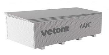 гкл-vetonit лайт 9,5 мм l2500мм (66)
