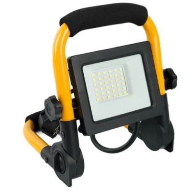 прожектор переносной, 50w, 6400k, smd2835, 4500lm, ip65, ll-513