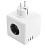 разветвитель сетевой 3-х местный, 250в,16a, 2хusb a+type c, белый adp16-33-21