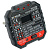 тестер розеток и узо, питание от сети 230v, черный, mtm ht106d